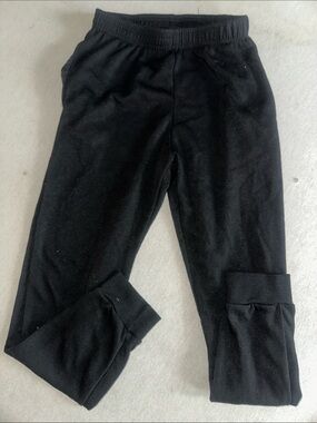 Kids Size 10/12 Ultra Performance Black Stretch Jogger Pants